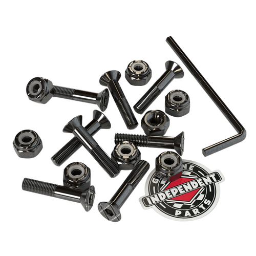 Independent Precision Black 1" Allen Key Deck Bolts