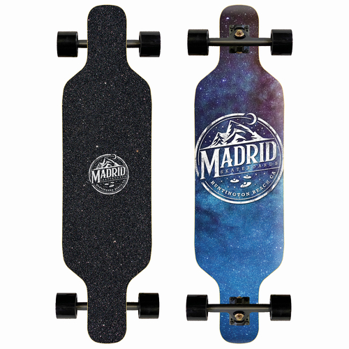 Madrid Trance Galaxy 36" Longboard Skateboard