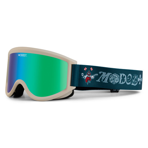 Modest Team XL Andy James Unisex Snowboard Goggles