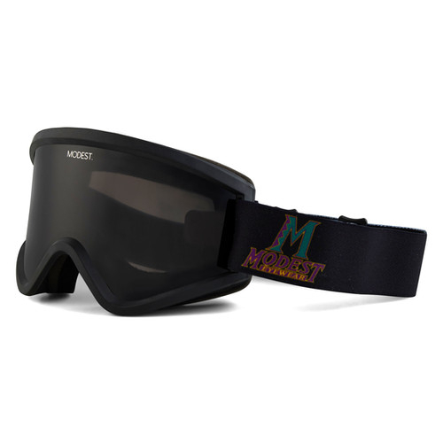 Modest Team XL Athletic Black Unisex Snowboard Goggles