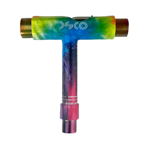 Disco Skateboard T-Tool Tie Dye
