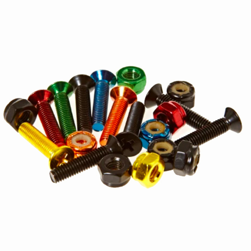 Enjoi Little Buddies Hardware Multi 1" Phillips Skateboard Bolts