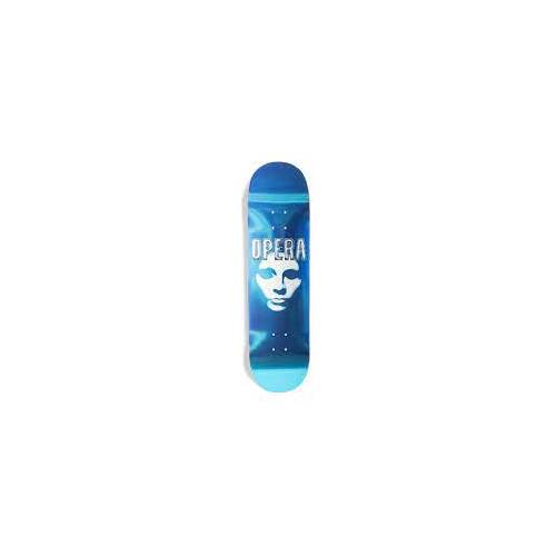 Opera Mask Logo Blue 8.5" Skateboard Deck