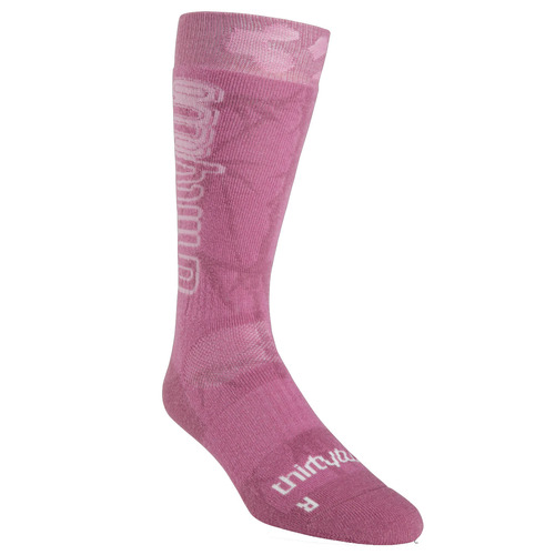 Thirtytwo 32 Pink Merino Womens Snowboard Socks [Size: Small / Medium]