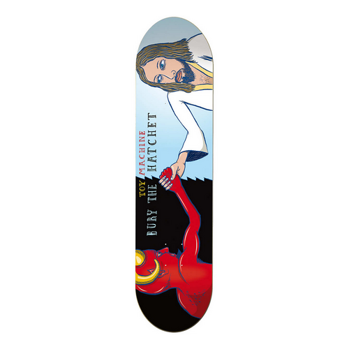 Toy Machine Bury The Hatchet 8.5" Skateboard Deck