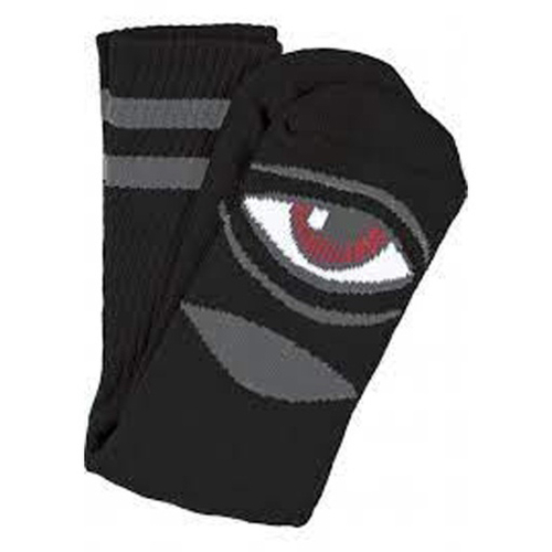 Toy Machine Sect Eye Black Skateboard Socks