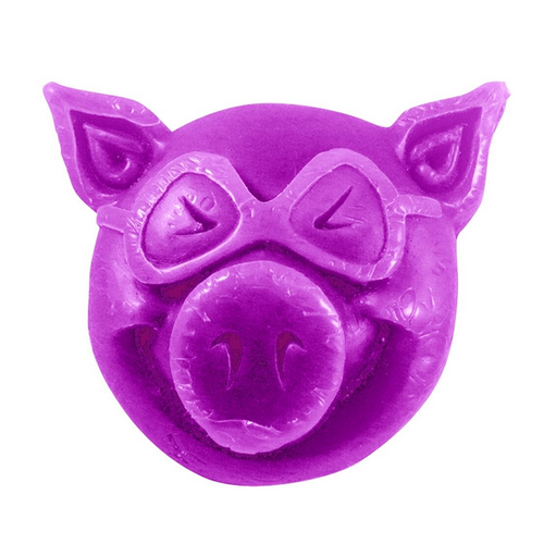 Pig Head Purple Skateboard Wax