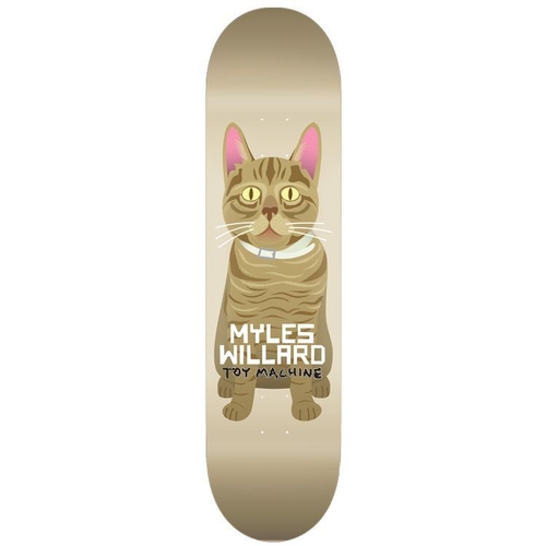 Toy Machine Myles Willard Cat 8.125" Skateboard Deck