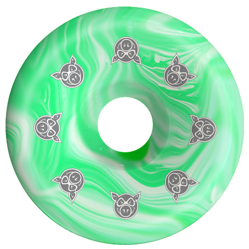 Pig Conical Green 55mm 99a Skateboard Wheels