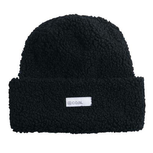 Coal The Aurora Black Plush Beanie