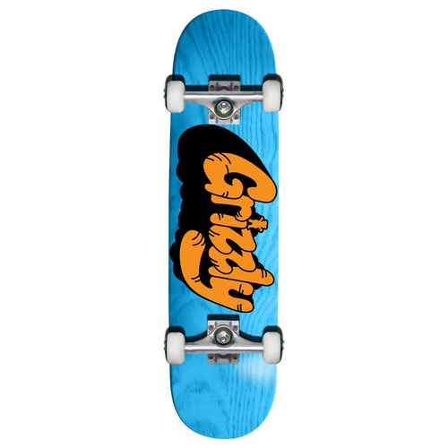 Grizzly House Cat Blue 7.5" Complete Skateboard