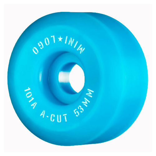 Mini Logo A-Cut Blue 53mm 101a Skateboard Wheels