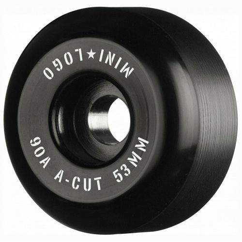Mini Logo Hybrid A-Cut Black 53mm 90a Skateboard Wheels