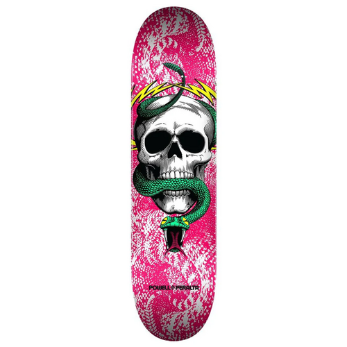 Powell Peralta Skull & Snake Pink 7.75" Skateboard Deck
