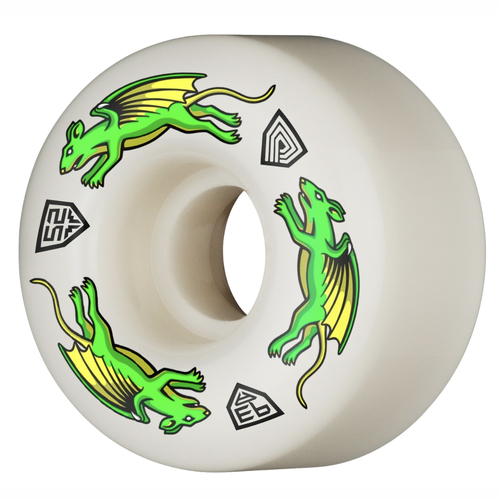 Powell Peralta V6 Nano Rat 56mm 93a Skateboard Wheels