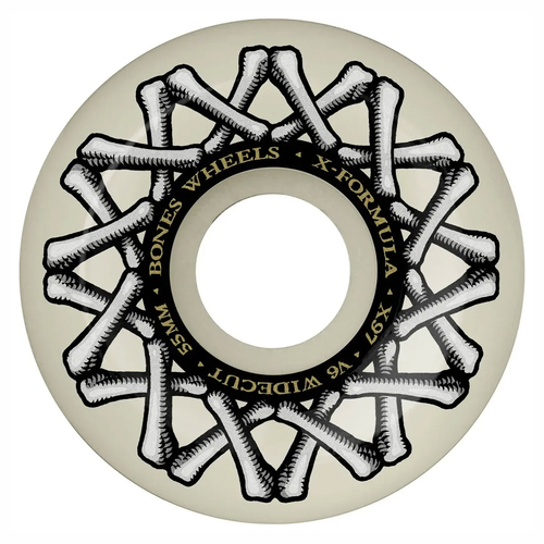 Bones V6 Widecut X Formula 56mm 99a Skateboard Wheels