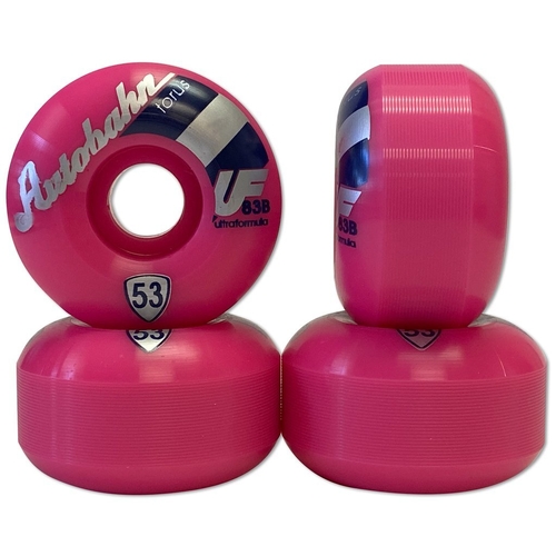 Autobahn Torus Ultra 53mm 83b Pink Skateboard Wheels
