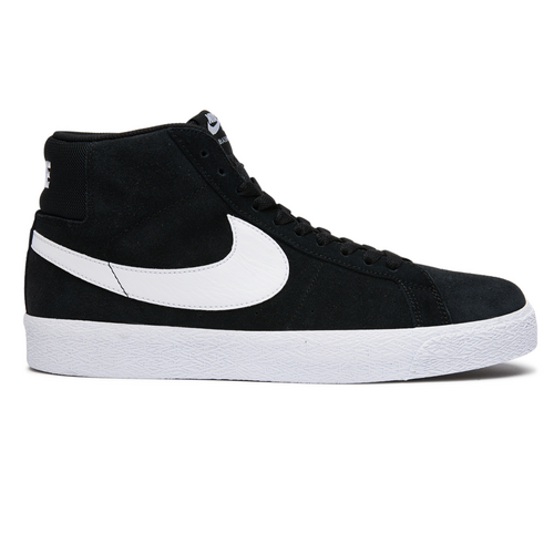 Nike SB Zoom Blazer Mid Black White Unisex Skateboard Shoes [Size: 8]
