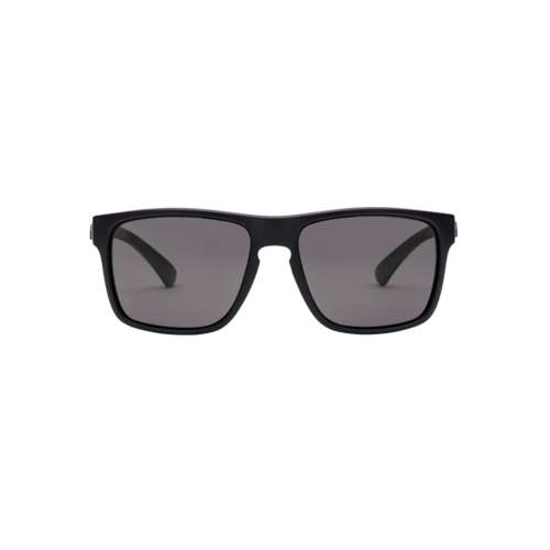 Volcom Trick Matte Black Sunglasses Grey Polarised Lens