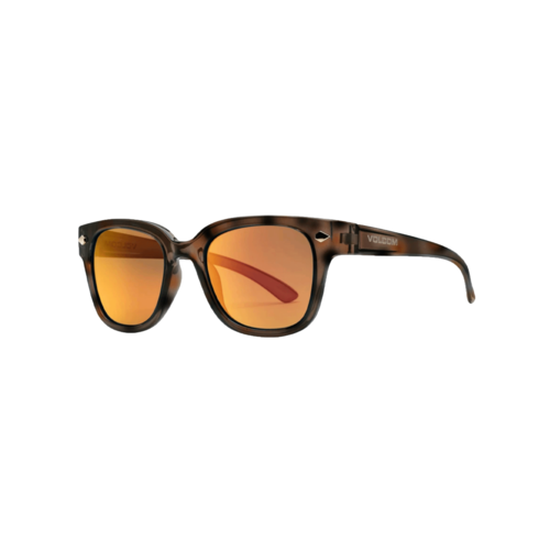 Volcom Freestyle Gloss Tort Sunglasses Heat Mirror Lens