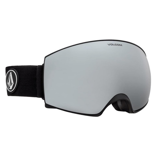 Volcom Magna Black 2021 Snowboard Goggles Bronze Chrome Lens