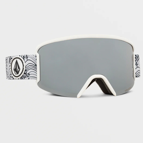 Volcom Garden Op Cheetah 2022 Snowboard Goggles Silver Chrome Lens