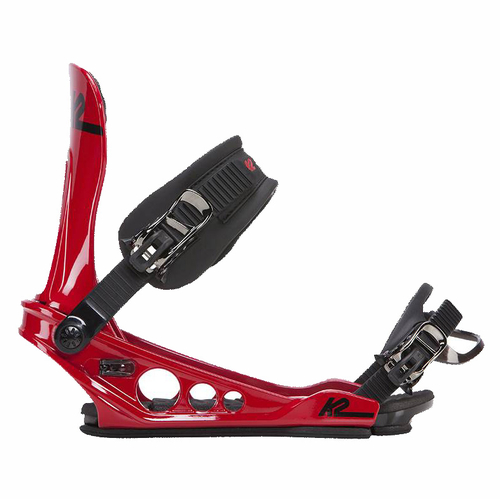 K2 Lien AT Large Mens Red Snowboard Bindings