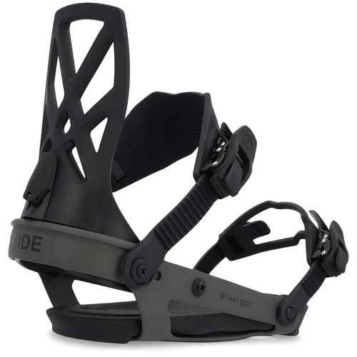 Ride A-4 Grey Medium Mens Snowboard Bindings