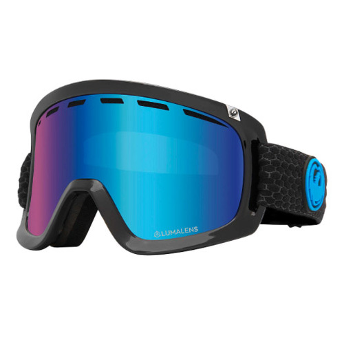 Dragon D1 OTG Split 2023 Snowboard Goggles Lumalens Blue Ionised Lens