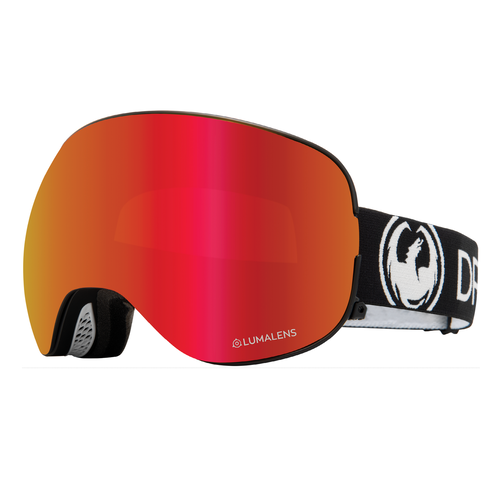 Dragon X2 Oversized 2022 Snowboard Goggles Lumalens Red Ionised Lens