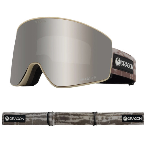 Dragon PXV2 Wash 2023 Snowboard Goggles Lumalens Silver Ionised Lens + Spare