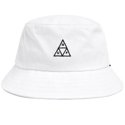 HUF Essentials TT Bucket White Hat L/XL