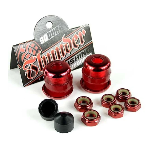 Thunder Rebuild Red 90du Skateboard Bushing Upgrade Kit