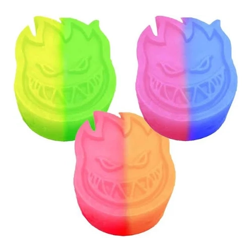 Spitfire Bighead Swirl Curb Skateboard Wax Blue Pink