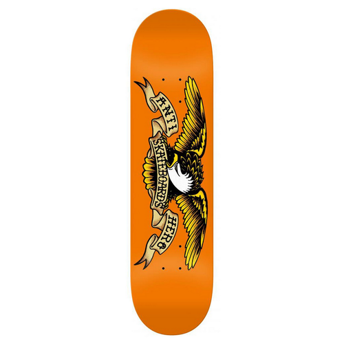 Anti Hero Classic Eagle Orange 9.0" Skateboard Deck