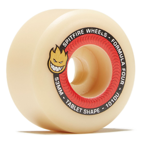 Spitfire Formula Four Tablets Natural 54mm 101a Skateboard Wheels