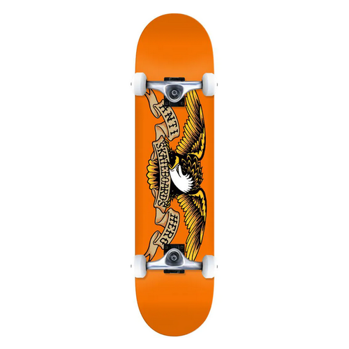 Anti Hero Classic Eagle Orange 7.75" Complete Skateboard