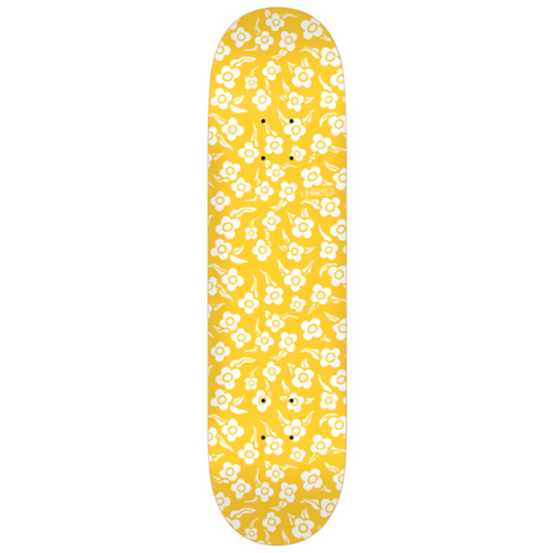 Krooked Flowers Yellow PP 8.5" Skateboard Deck