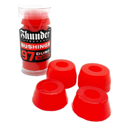 Thunder Hard Bushing Tube Red 97a Skateboard Bushings