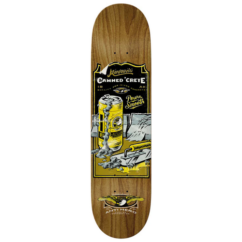 Anti Hero Canned Crete Austin Kanfoush 8.25" Skateboard Deck