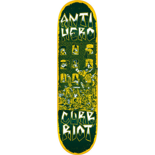 Anti Hero Curb Riot Redux 8.125" Skateboard Deck