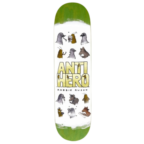 Anti Hero Usual Suspect Robbie Russo 8.25" Skateboard Deck
