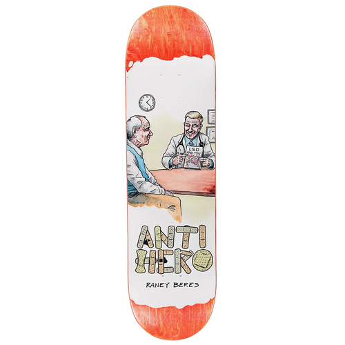 Anti Hero Medicine Raney Beres 8.5" Skateboard Deck
