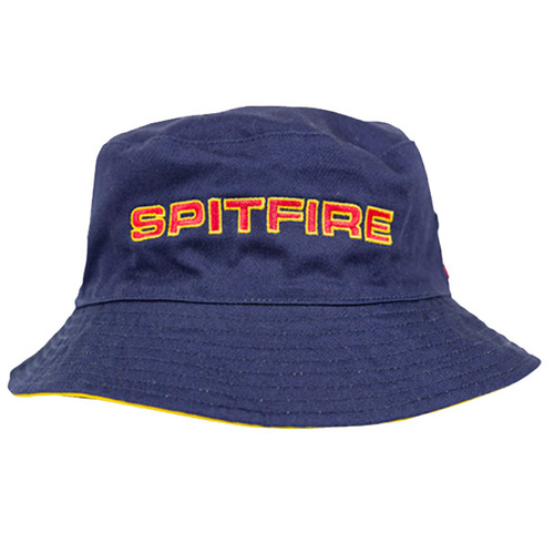 Spitfire Classic 87 Navy Yellow Reversible Bucket Hat