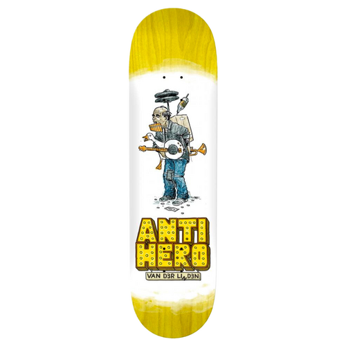 Anti Hero Street Performer Daan 8.25" Skateboard Deck