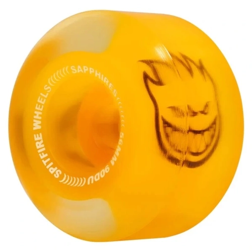 Spitfire Sapphires Orange 56mm 90a Skateboard Wheels