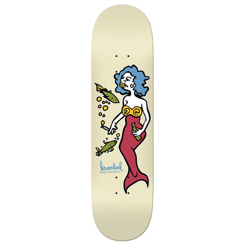 Krooked Mermaid Mark Gonzales 8.25" Skateboard Deck