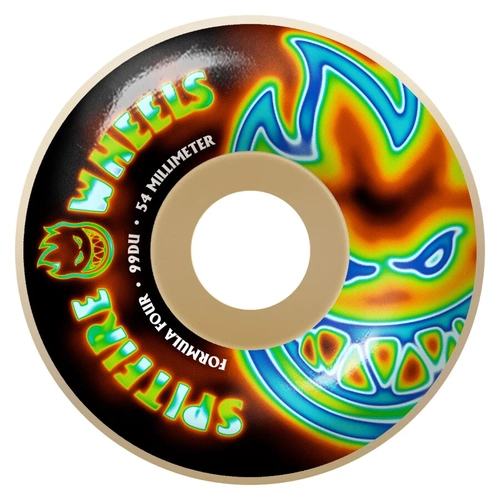 Spitfire Formula Four Radioactive 54mm 99a Skateboard Wheels