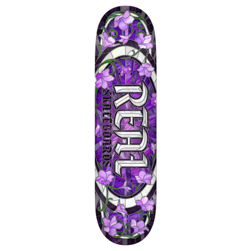 Real Cathedral Purple 8.25" Skateboard Deck