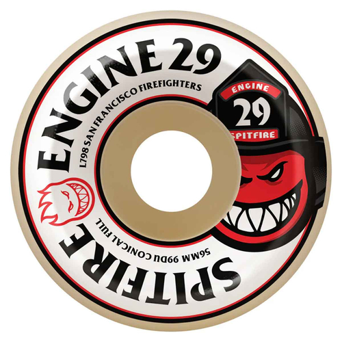 Spitfire SFFD Conical Full 54mm 99a Skateboard Wheels